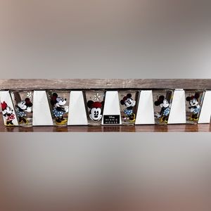 Minnie Mouse Shot Glass Set of 6 - NEW